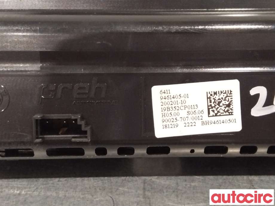 Varmeapparat betjening til BMW X1 2015-2022 (F48) (F48) (BMW|64119461405|)