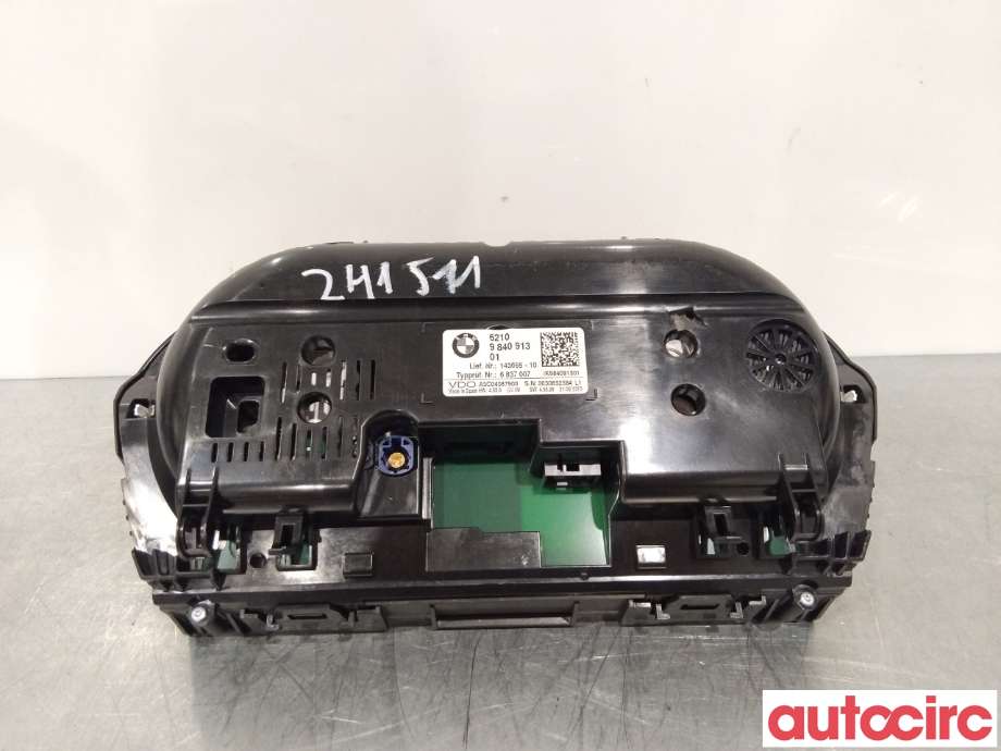 Instrumentpanel til BMW X1 2015-2022 (F48) (F48) (BMW|62105B413C6|)