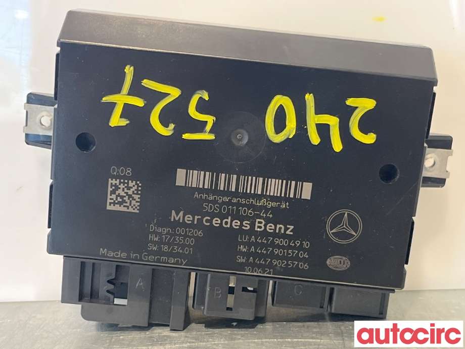 Styreenhet hengerfeste til Mercedes Vito, 2014-->> (W447) (W447) (MERCEDES|A4479004910)