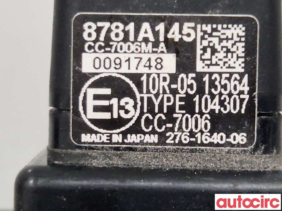 Kamera til Mitsubishi Outlander 2015-->> (Type III, Fase 2)  (MITSUBISHI|8781A145|)