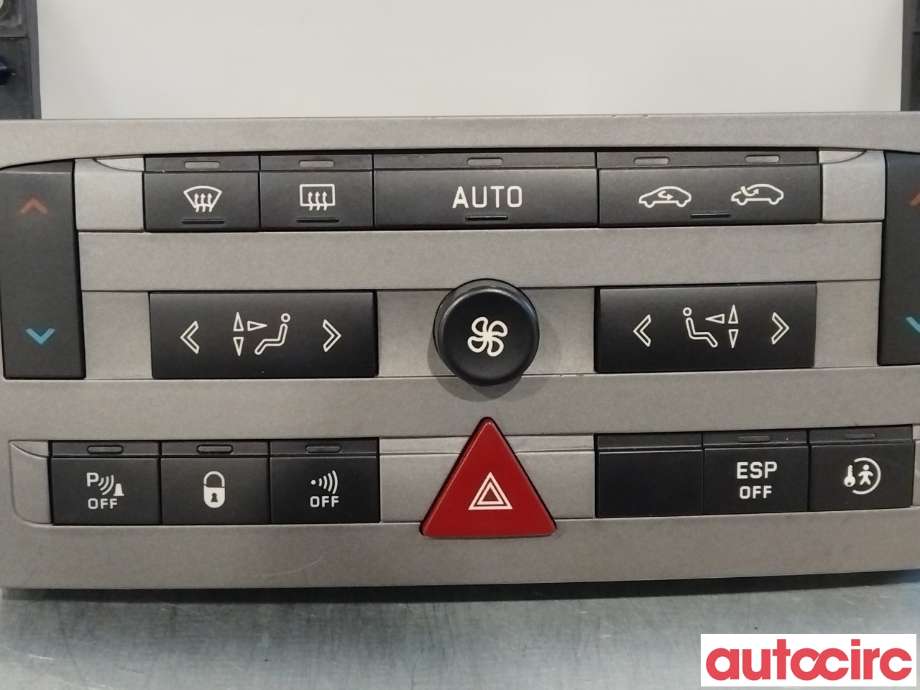 Varmeapparat betjening til Peugeot 407 2004-2010 (PEUGEOT|6451ZS|96573322YW)