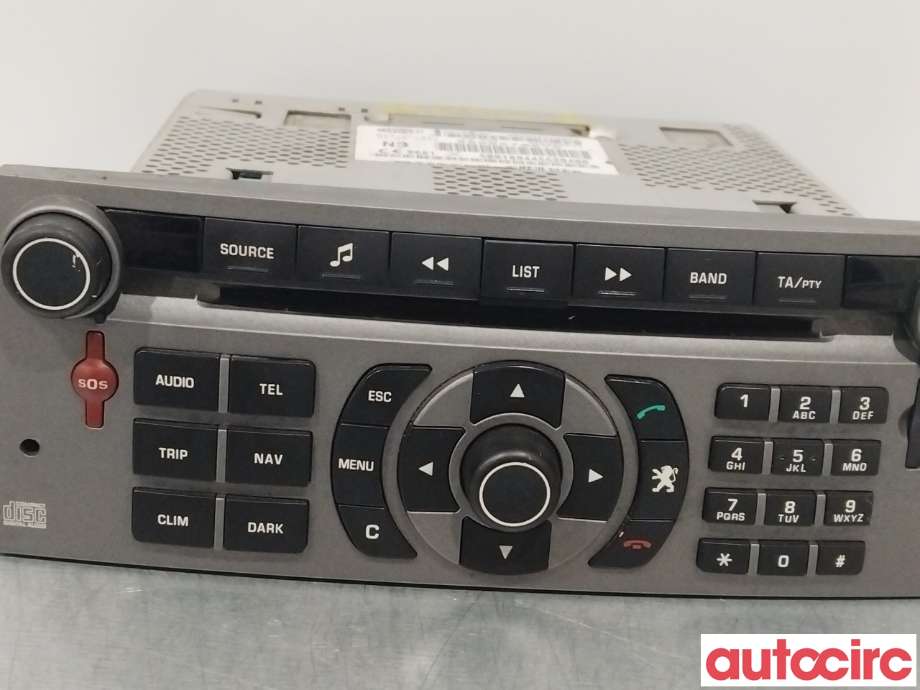 Bilstereo til Peugeot 407 2004-2010 (PEUGEOT|657475|96565708YW)