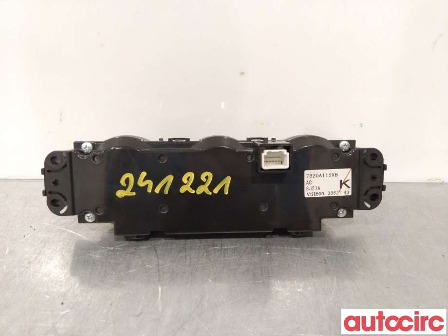 Varmeapparat betjening til Mitsubishi Lancer 2008-2017  (MITSUBISHI|7820A115XB|)