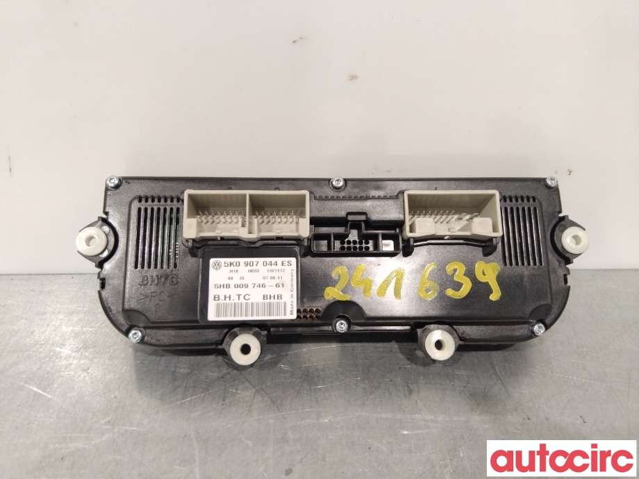 Varmeapparat betjening til VW Golf VI 2008-2012  (VOLKSWAGEN|5K0907044ES|)