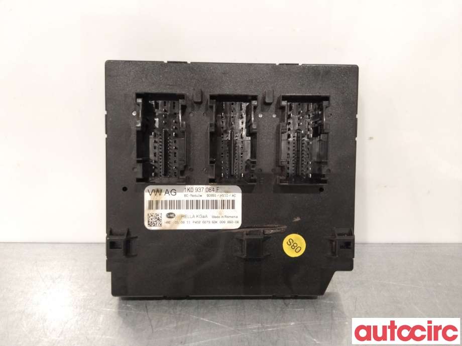 Styreenhet comfort (BCM) til VW Golf VI 2008-2012  (VOLKSWAGEN|1K0937087R|1K0937087AE|1K0937084F)