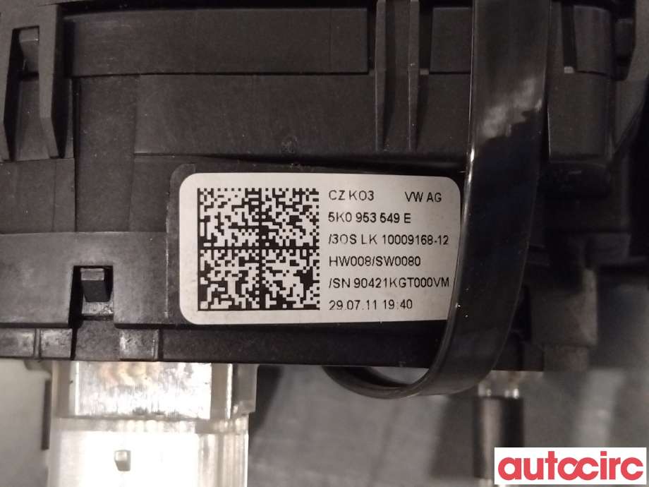 Bryter combi til VW Golf VI 2008-2012  (VOLKSWAGEN|5K0953513N|5K0953513M)