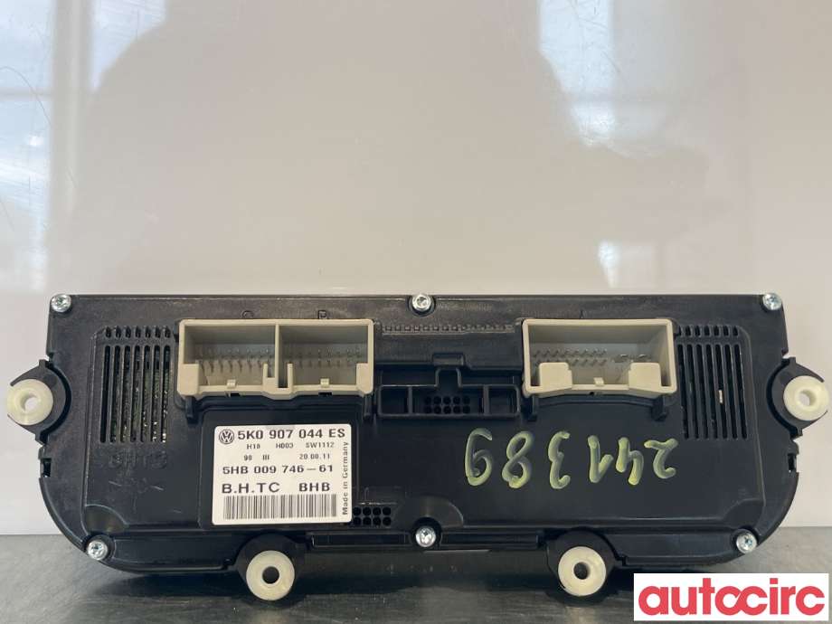 Varmeapparat betjening til VW Golf VI 2008-2012  (VOLKSWAGEN|5K0907044)