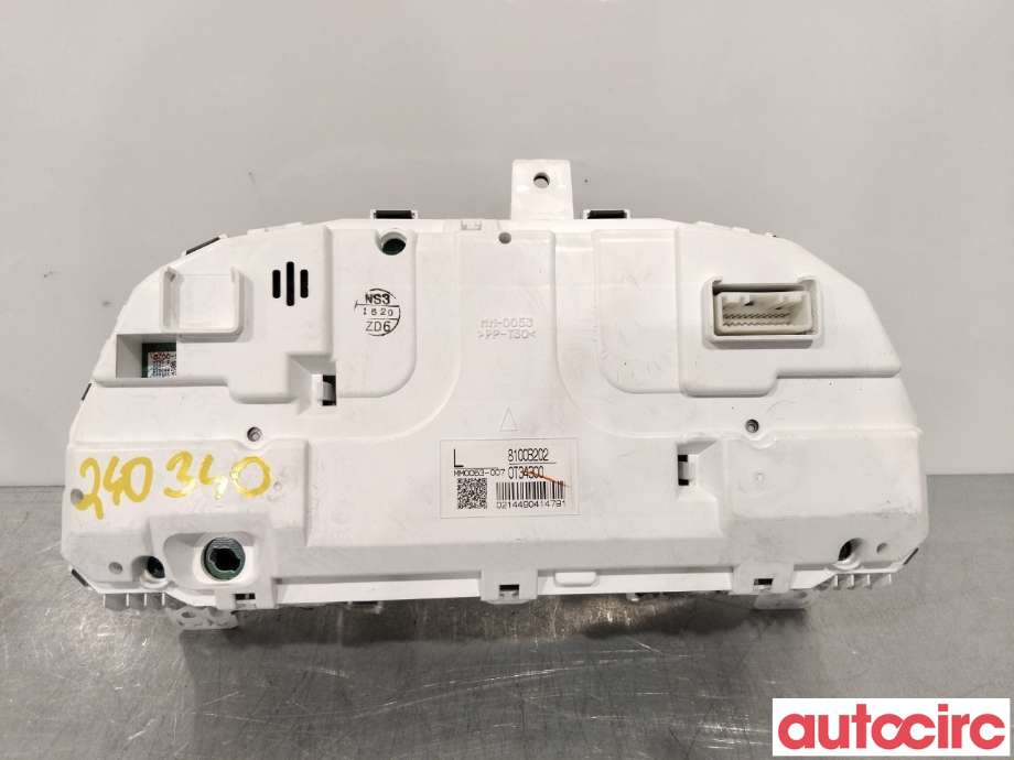 Instrumentpanel til Mitsubishi Outlander 2010-2012 (Type II, Fase 2) (MITSUBISHI|8100B202|MM0053-007)
