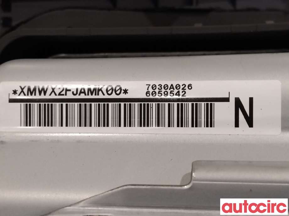 Airbag passasjer til Mitsubishi Outlander 2010-2012 (Type II, Fase 2)  (MITSUBISHI|7030A026|)