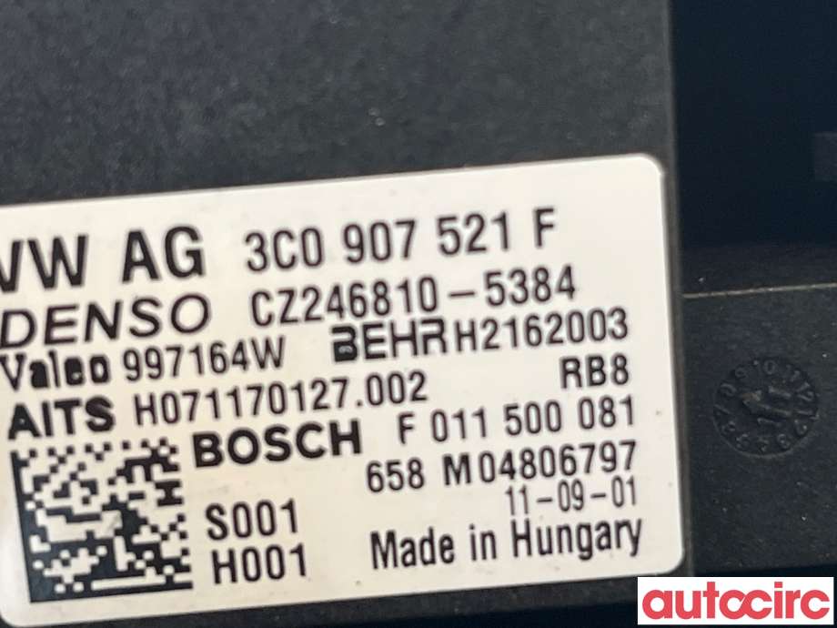 Varmeapparat motor til Škoda Octavia 2009-2013 (Type II, Fase 2)  (SKODA|1K1820015||1K1819015F)
