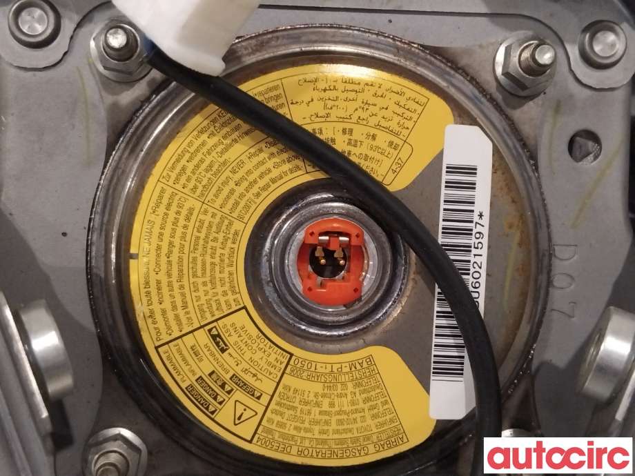 Airbag rattpute til Citroën C1 2006-2014 (Type I)  (CITROEN|4112HV|)