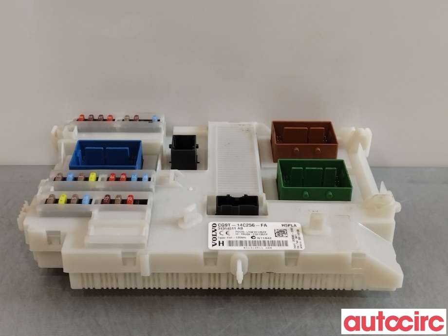 Sikringsboks til Volvo XC70 2008-2013 (Type II, Fase 1)  (VOLVO|31327994|CG9T-14C256-FA|31314511)