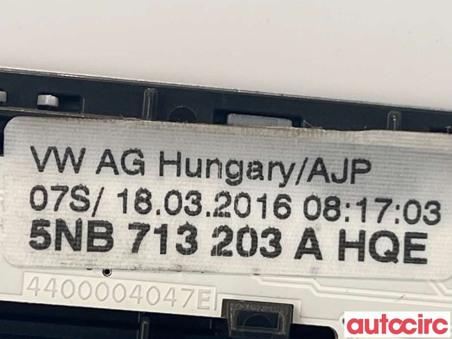 Diverse deler til VW Tiguan 2016-2020 (Type II, Fase 1) (VOLKSWAGEN|5NB713203)
