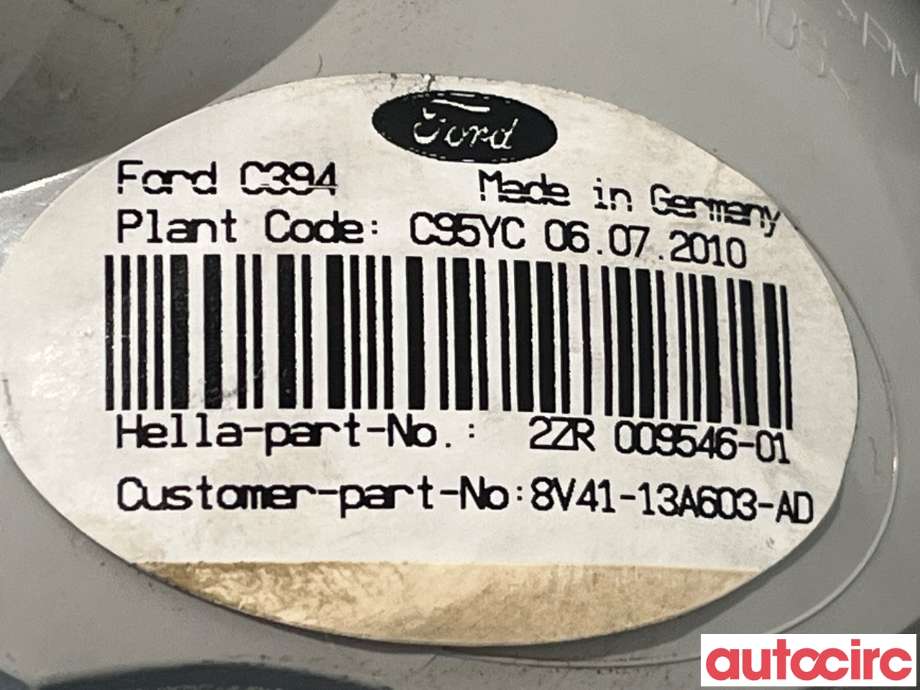 Baklykt venstre indre til Ford Kuga 2008-2012 (Type I)  (FORD|1545445)