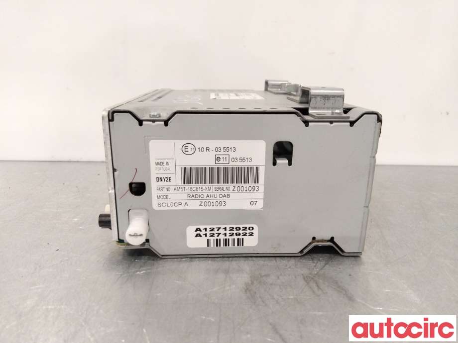 Bilstereo til Ford Fiesta 2013-2017 (Type VI, Fase 2)  (FORD|2277282||AM5T-18C815-XM)
