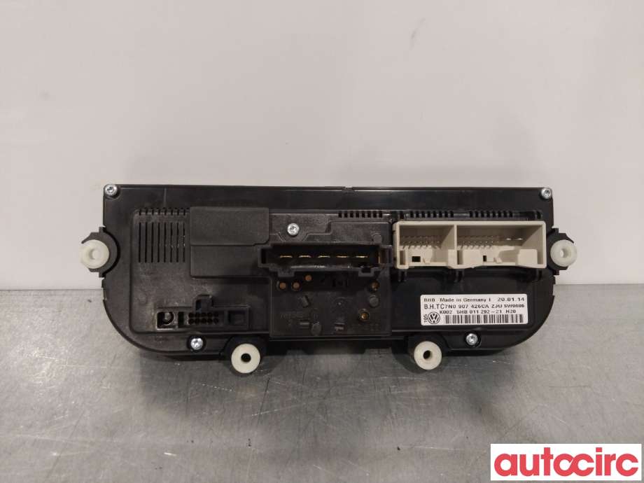 Varmeapparat betjening til VW Caddy 2010-2015 (Type III, Fase 2)  (VOLKSWAGEN|7N0907426CA|)