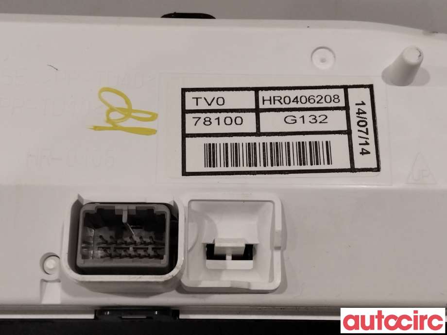 Instrumentpanel til Honda Civic 2012-2015 (Type IX, Fase 1)  (HONDA|78100-TV0-G113|)