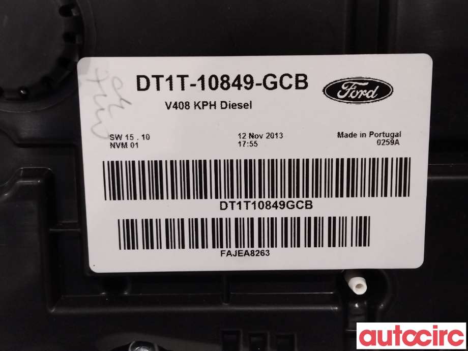Instrumentpanel til Ford Transit Connect 2013-2018 Type II, Fase 1  (FORD|2550351||DT1T-10849-GCB)