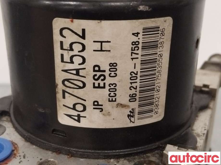 ABS sentral til Mitsubishi Outlander 2010-2012 (Type II, Fase 2)  (MITSUBISHI|4670A553|062109-57693|4670A552)