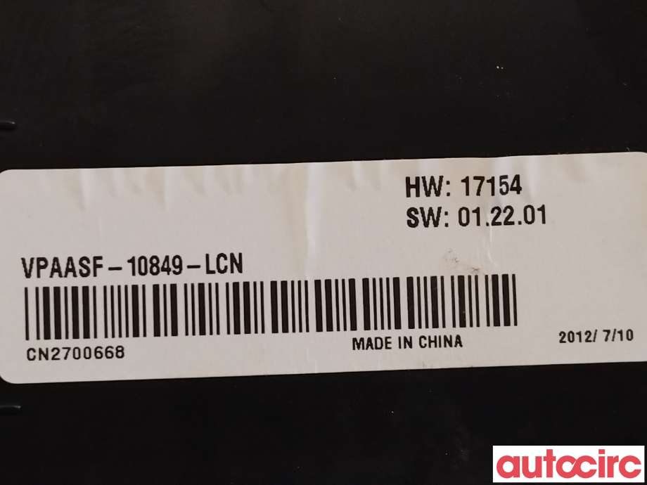 Instrumentpanel til Nissan Qashqai 2010-2014 (Type I, Fase 2)  (NISSAN|24810BR50E)
