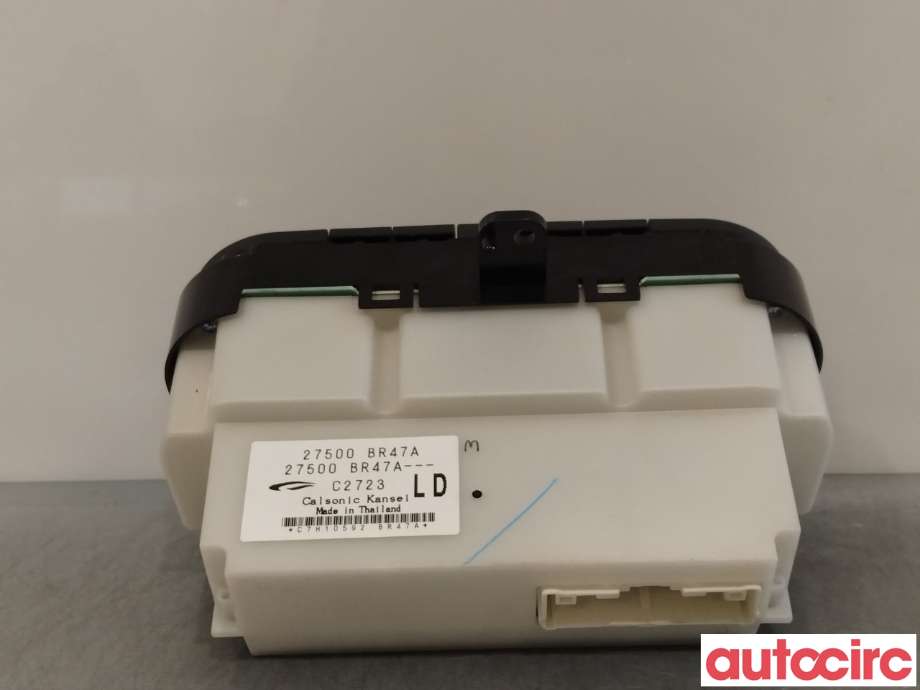 Varmeapparat betjening til Nissan Qashqai 2010-2014 (Type I, Fase 2)  (NISSAN|27500BR47A)