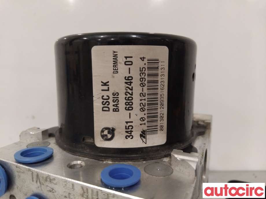 ABS sentral til BMW 1-Serie 2011-2015 (Fase 1) (F20/F21) (F20/F21) (BMW|34512460453|100212-09354|6862247)