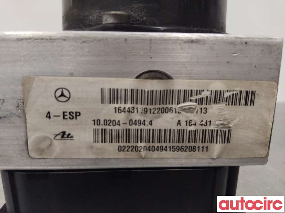 ABS sentral til Mercedes ML 2005-2011 (W164) (W164) (MERCEDES|A1634300007|100204-04944|A2515450832)