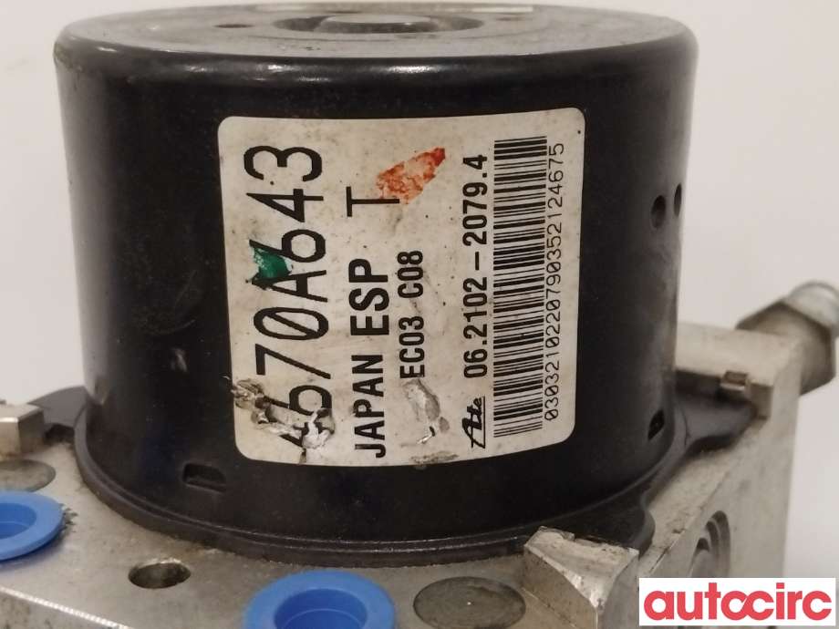 ABS sentral til Mitsubishi ASX 2010-2019  (MITSUBISHI|4670A644|062109-62983|4670A643)