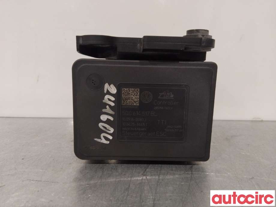 ABS sentral til Audi A3 2016-2020 (Type III, Fase 2)  (AUDI|5Q0614517BL|100916-03803)