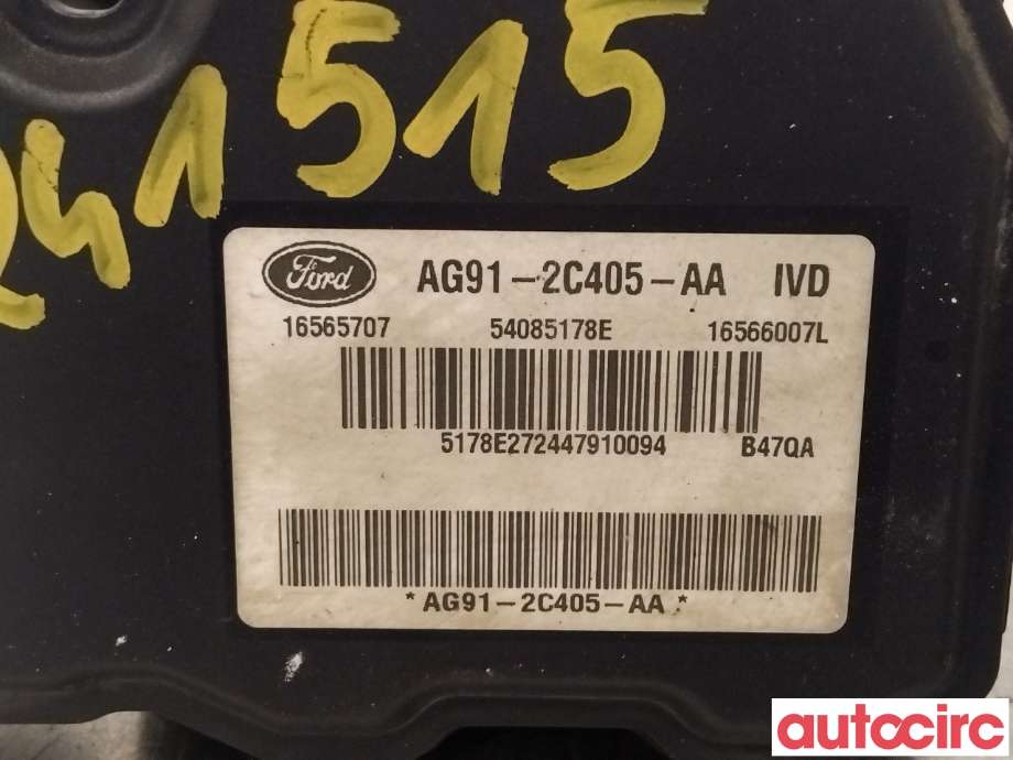 ABS sentral til Ford Mondeo 2007-2010 (Type IV, Fase 1)  (FORD|1762179|54085178E|AG91-2C405-AA)
