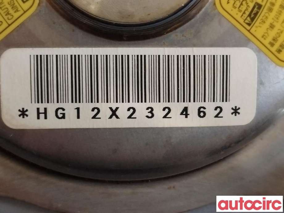 Airbag rattpute til Subaru XV 2012-2017 (Type I)  (SUBARU|98211FJ020VH|HG12X232462)