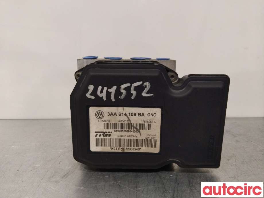 ABS sentral til VW Passat 2011-2015 (B7) (B7) (VOLKSWAGEN|3AA614109BA|54086132B|3AA614109BR)