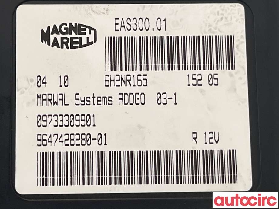Styreenhet diverse til Peugeot 407 2004-2010 (PEUGEOT|964742828001)