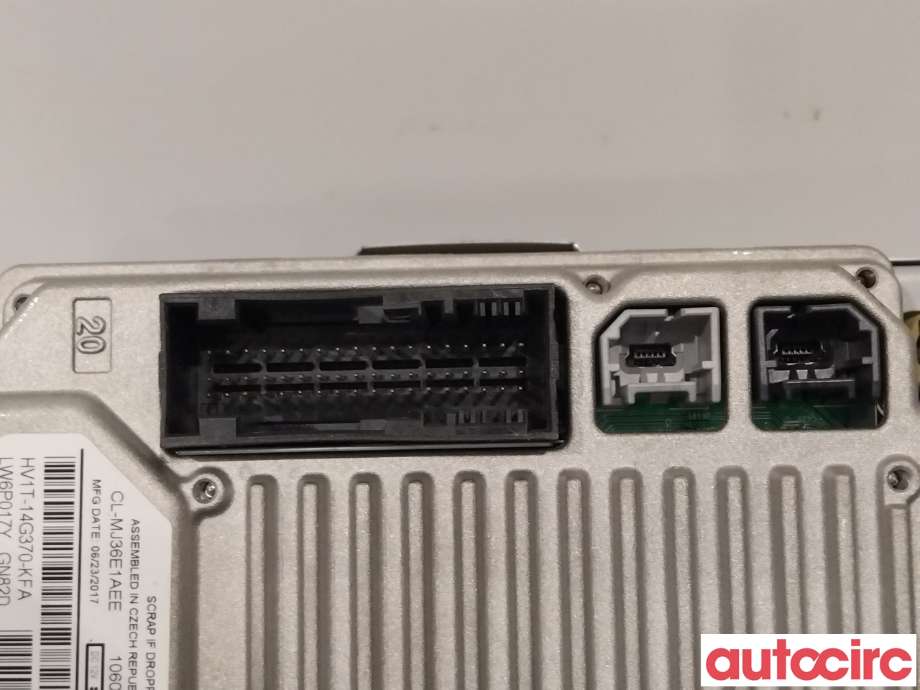 Multimedia display (MCU - Media Controller Unit) til Ford Transit Connect 2013-2018 Type II, Fase 1  (FORD|5392283||HV1T-14G370-KFA)