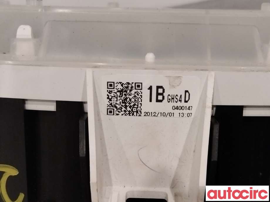 Instrumentpanel til Mazda 6 2013-2015 (Type III, Fase 1)  (MAZDA|GHS4-55-471G|)