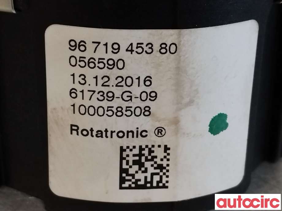 Girstang/girvelger automat til Peugeot Partner 2015-2019 (Type II, Fase 2)  (PEUGEOT|96719453XT|9671945380)