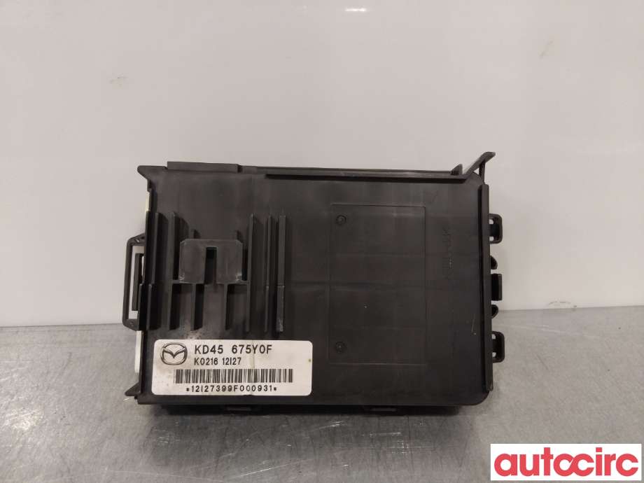 Styreenhet comfort (BCM) til Mazda 6, 2013-2015 (Type III, Fase 1)  (MAZDA|KD45675Y0G)