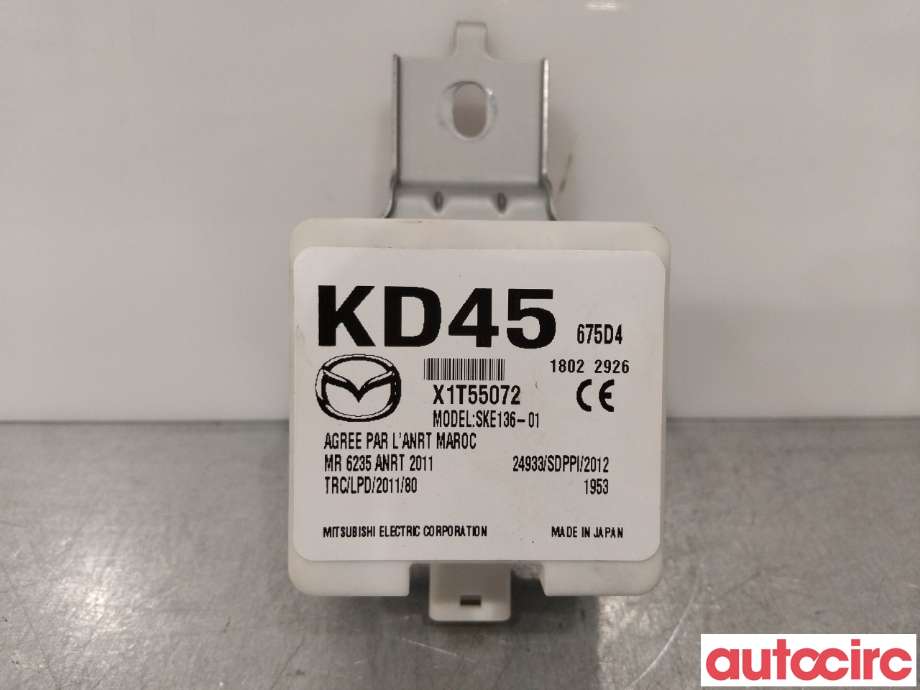 Styreenhet nøkkelfri/keyless til Mazda 6, 2013-2015 (Type III, Fase 1)  (MAZDA|KD45675D4A)