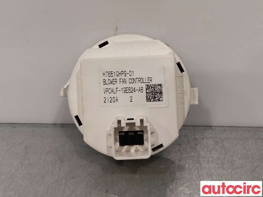 Varmeapparat motstand til Mazda 6 2013-2015 (Type III, Fase 1)  (MAZDA|H7651GHP9|VPCALF-19E624-AB|)