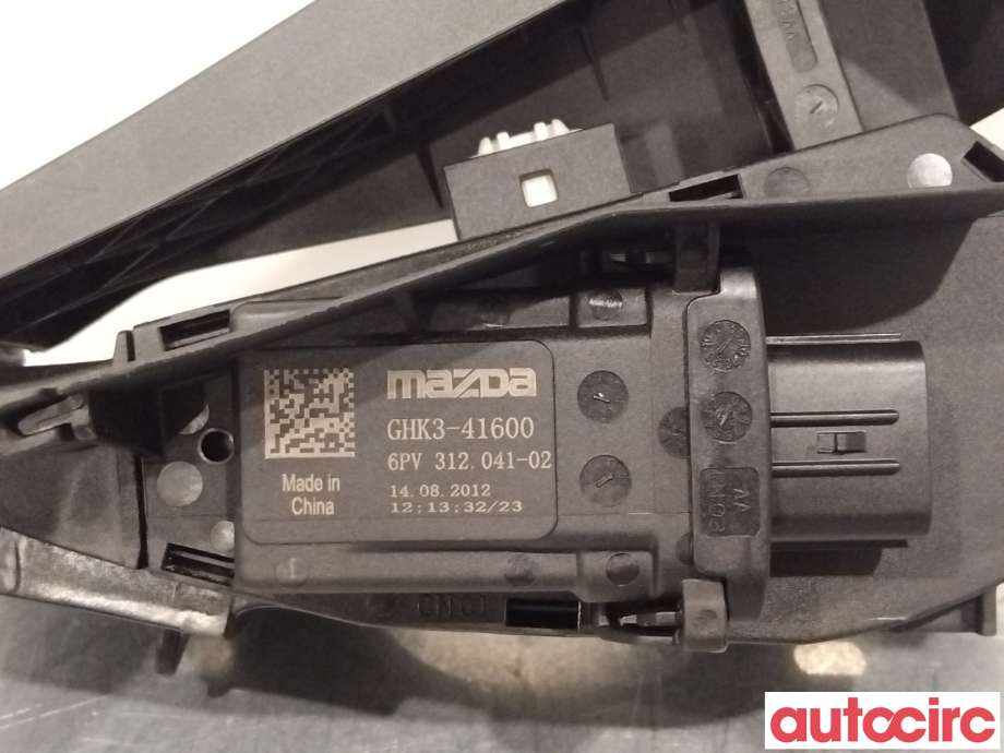 Pedal gass til Mazda 6 2013-2015 (Type III, Fase 1)  (MAZDA|GHK3-41-600G|6PV312041-02|GHK3-41600)