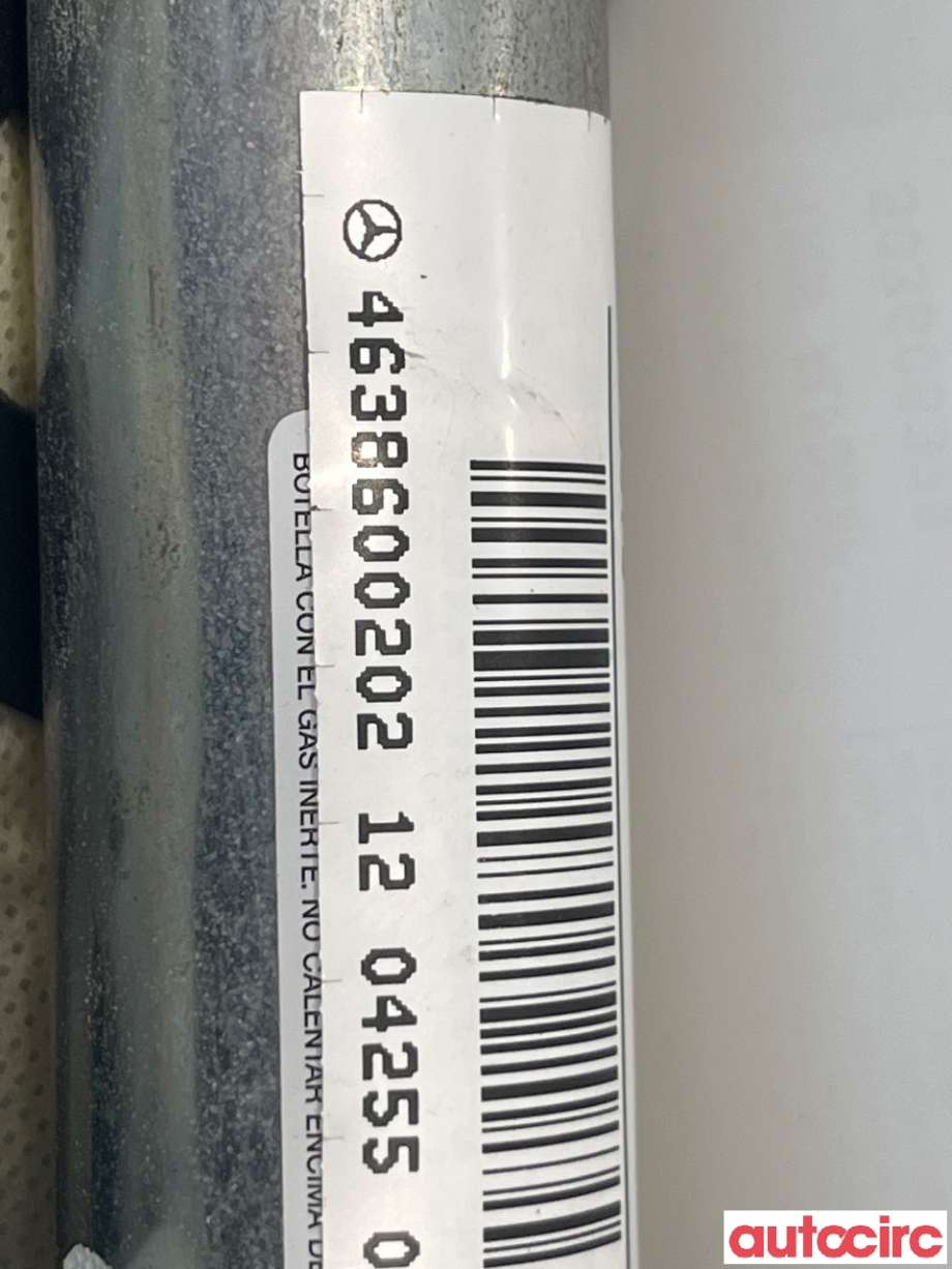 Airbag gardin høyre til Mercedes G-Wagen 1990-->> (W463) (W463) (MERCEDES|A4638600202)