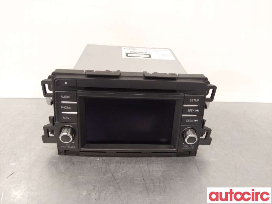 Bilstereo til Mazda 6, 2013-2015 (Type III, Fase 1)  (MAZDA|GHR9-66-DV0C)