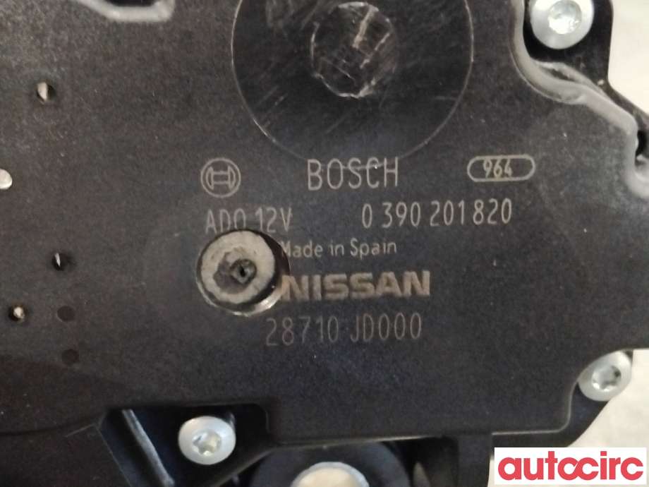 Viskermotor bakrute til Nissan Qashqai 2010-2014 (Type I, Fase 2)  (NISSAN|28710JD000|0390201820)