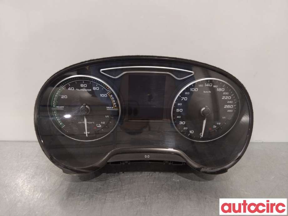 Instrumentpanel til Audi A3, 2012-2016 (Type III, Fase 1) (AUDI|8V0920870Q)