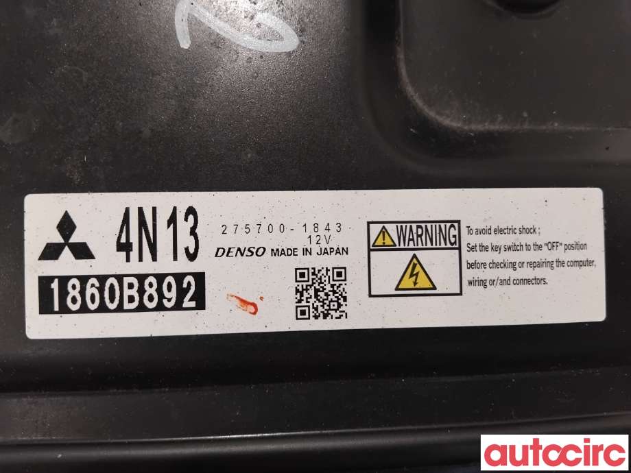 Styreenhet motor til Mitsubishi ASX 2010-2019  (MITSUBISHI|1860B892|275700-1843)