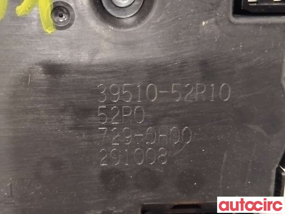 Varmeapparat betjening til Suzuki Swift 2017-->>  (SUZUKI|39510-52R10-CRT||39510-52R10)