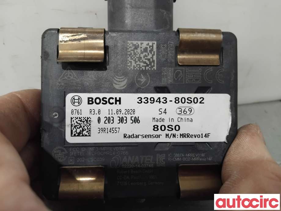 Sensor radar til Suzuki Swift 2017-->>  (SUZUKI|33943-80S02|0203303506)