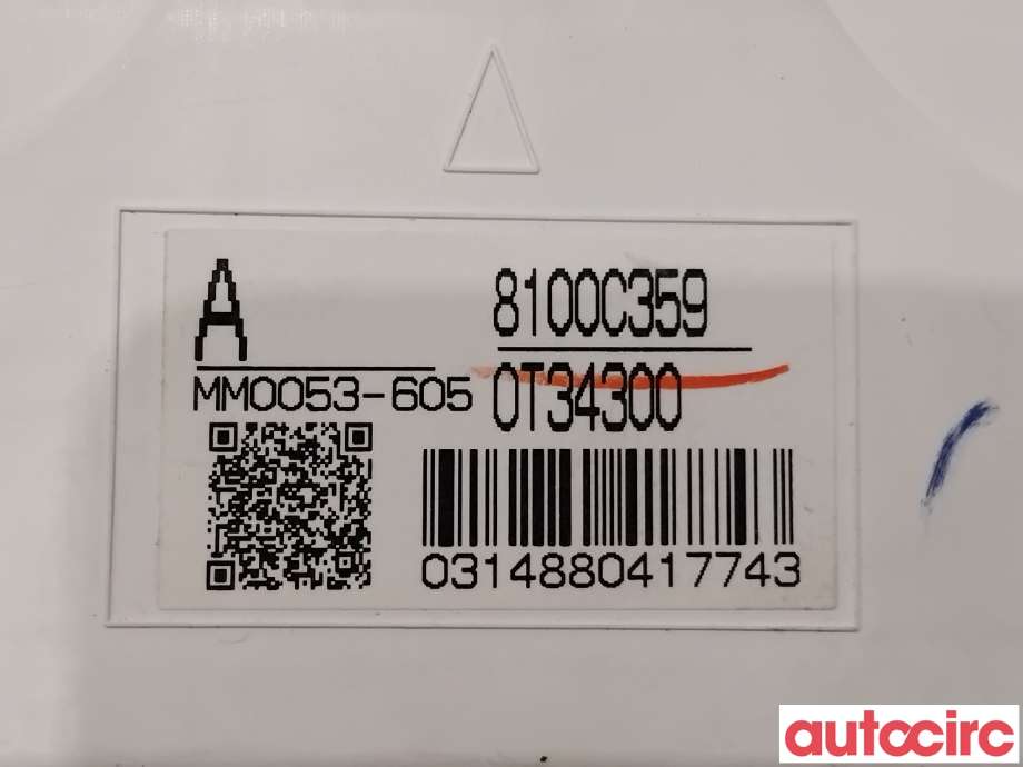 Instrumentpanel til Mitsubishi ASX 2010-2019  (MITSUBISHI|8100C359|MM0053-605)