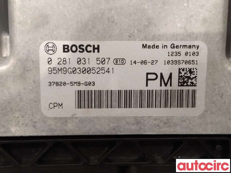 Styreenhet motor til Honda Civic 2012-2015 (Type IX, Fase 1)  (HONDA|37820-5M9-G03|)