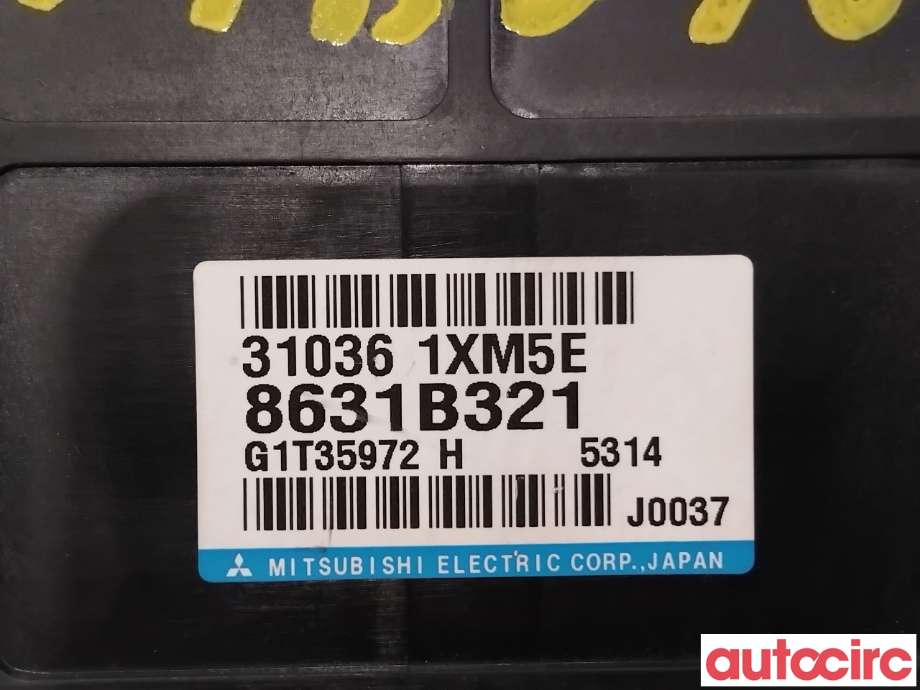 Styreenhet girkasse til Mitsubishi ASX 2010-2019  (MITSUBISHI|8631B321|)